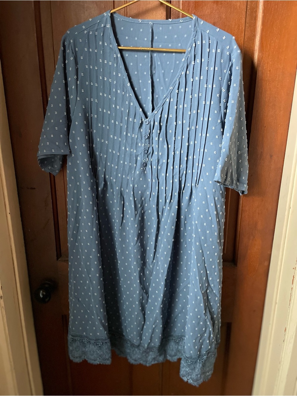 Emery Rose women's 2X blue dress NWT